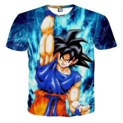 T Shirt Dragon Ball Z Goku Genkidama