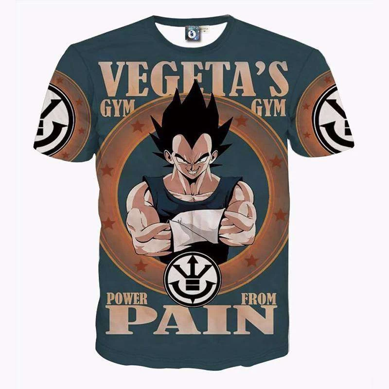 T Shirt Dragon Ball Z Vegeta's Pain