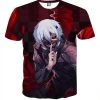 T Shirt Tokyo Ghoul Kaneki Silence