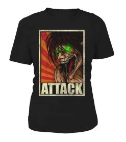 T Shirt Femme Attack On Titans Eren Titan