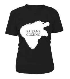 T Shirt Femme Dragon Ball Z Saiyans Are Coming
