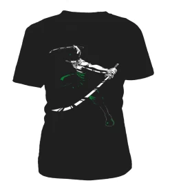 T Shirt Femme One Piece Zoro Swords