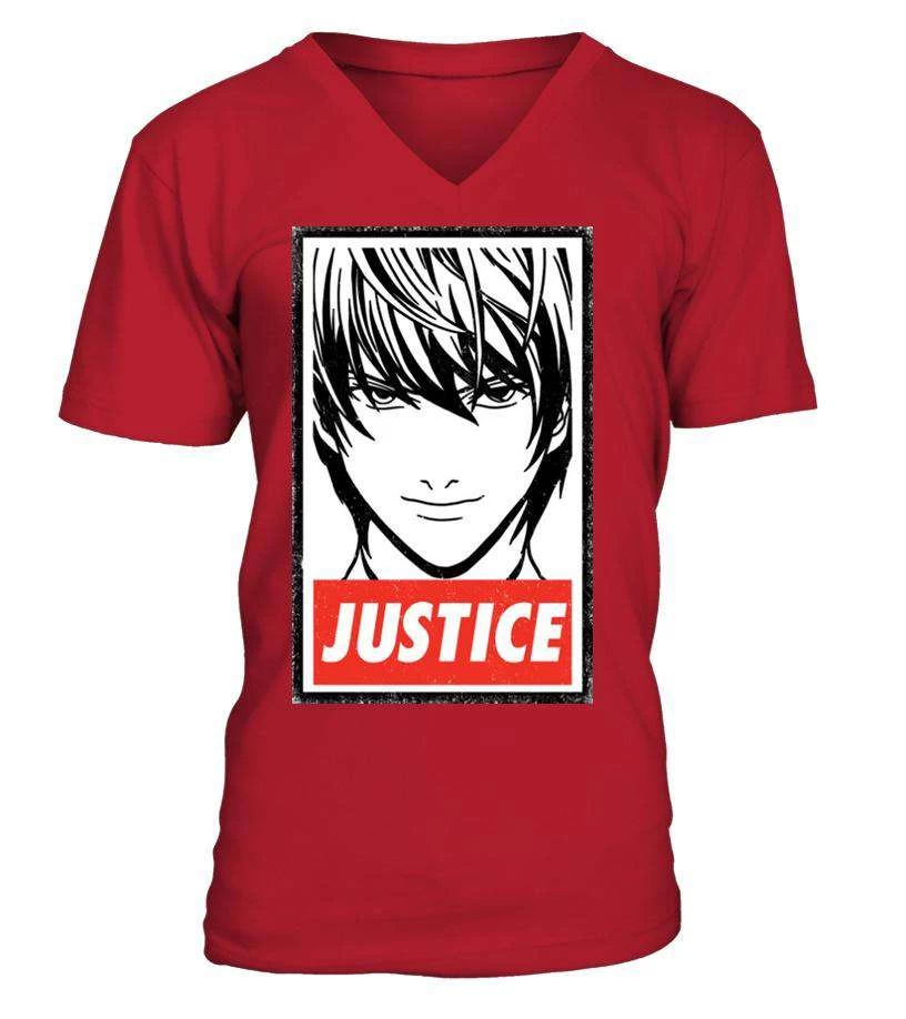 T Shirt Death Note Light Justice – Image 10