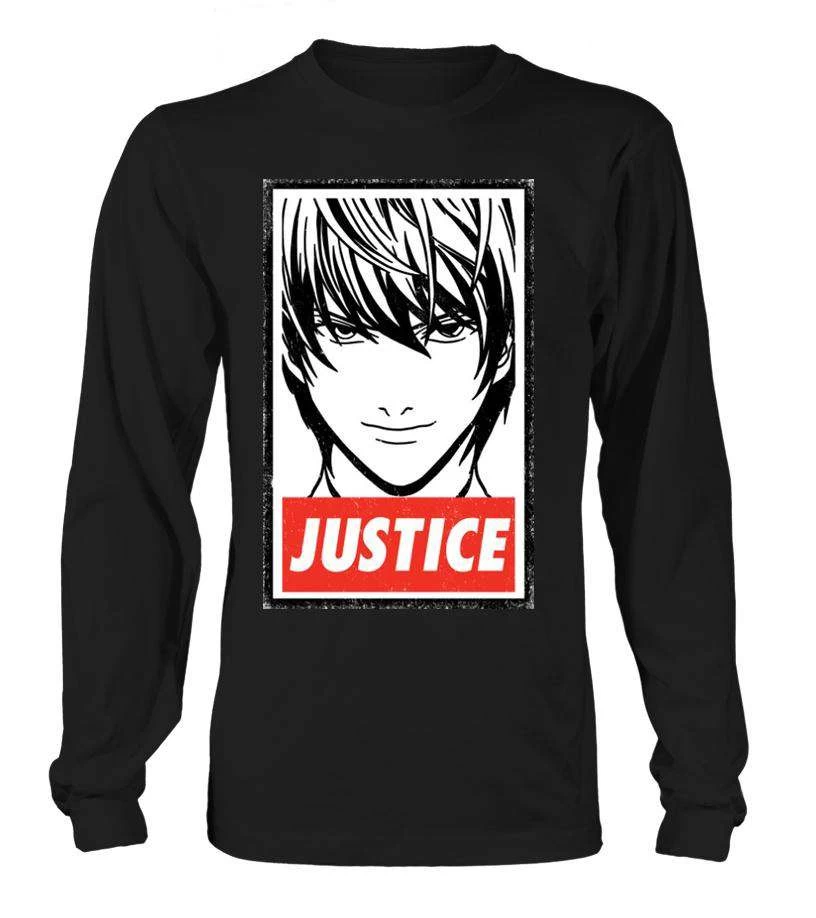 T Shirt Death Note Light Justice – Image 12