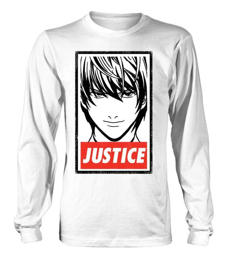 T Shirt Death Note Light Justice – Image 14