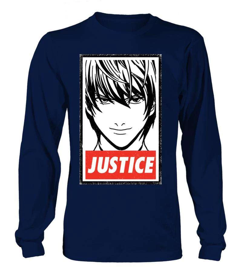 T Shirt Death Note Light Justice – Image 16
