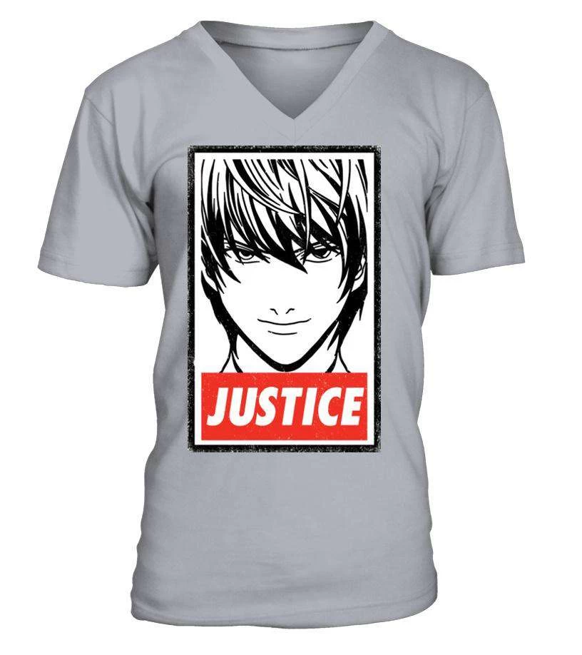 T Shirt Death Note Light Justice – Image 8