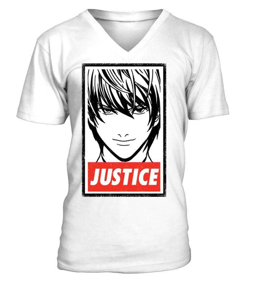 T Shirt Death Note Light Justice – Image 9
