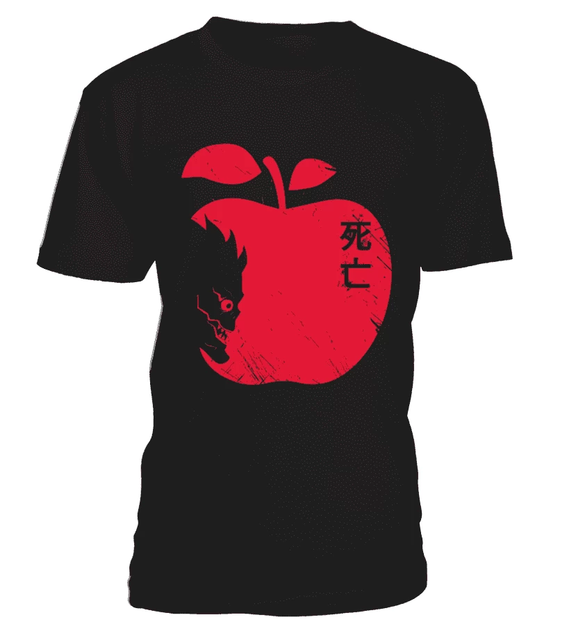 T Shirt Death Note Ryuku Apple
