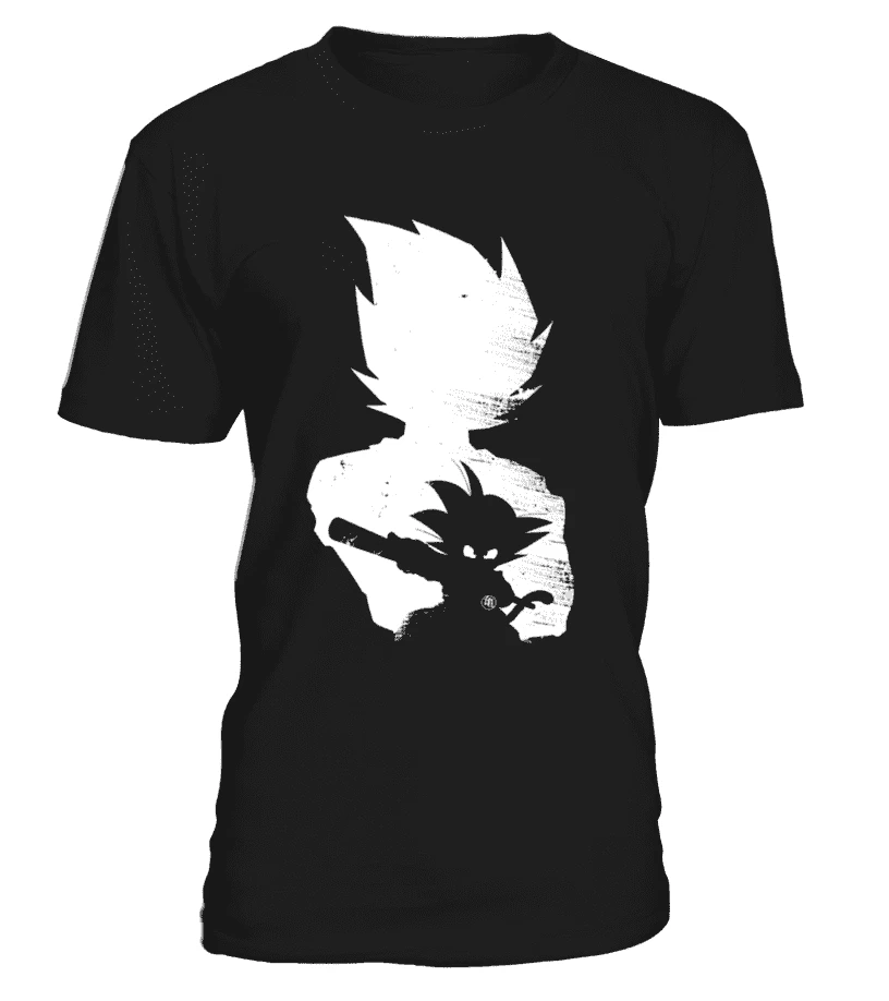 T Shirt Dragon Ball Z Goku Evolution