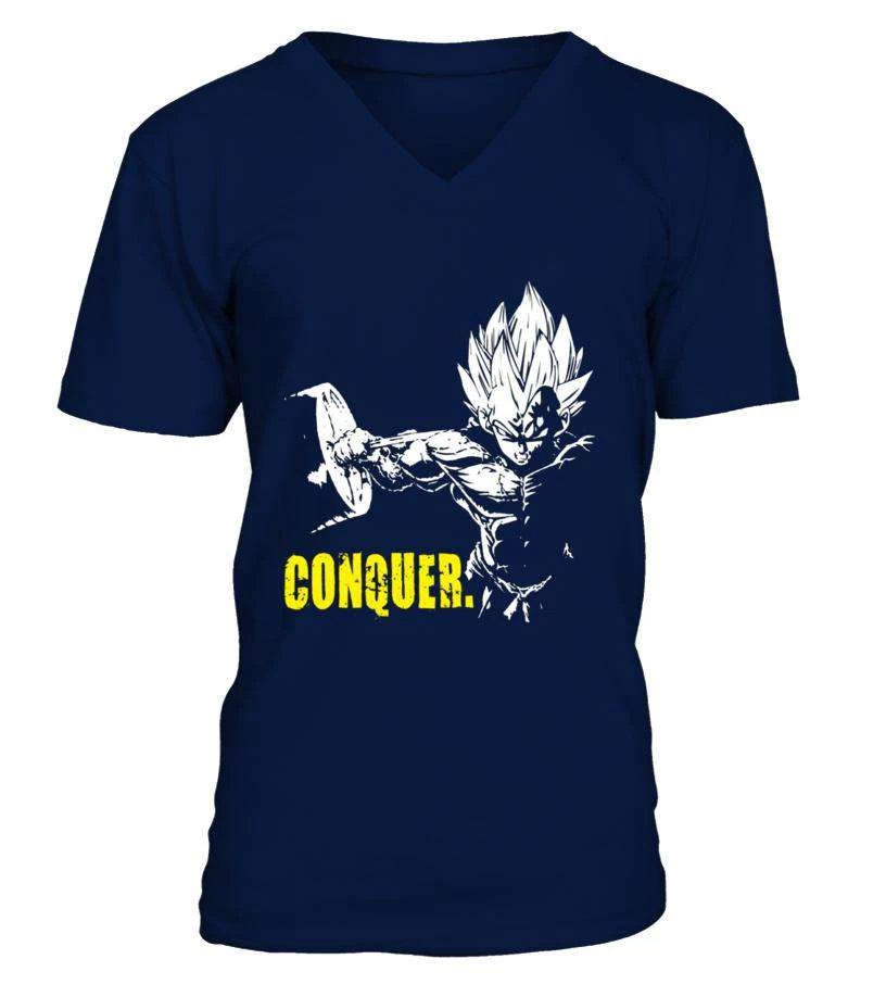 T Shirt Dragon Ball Z Vegeta Conquer – Image 7