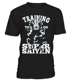 T Shirt Dragon Ball Z Vegeta Training To Go Super Saiyan
