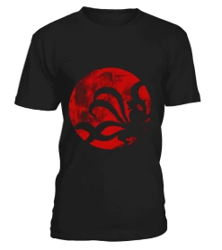 T Shirt Naruto Kyubi Moon