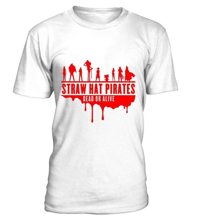 T Shirt One Piece Straw Hat Pirates – Image 4