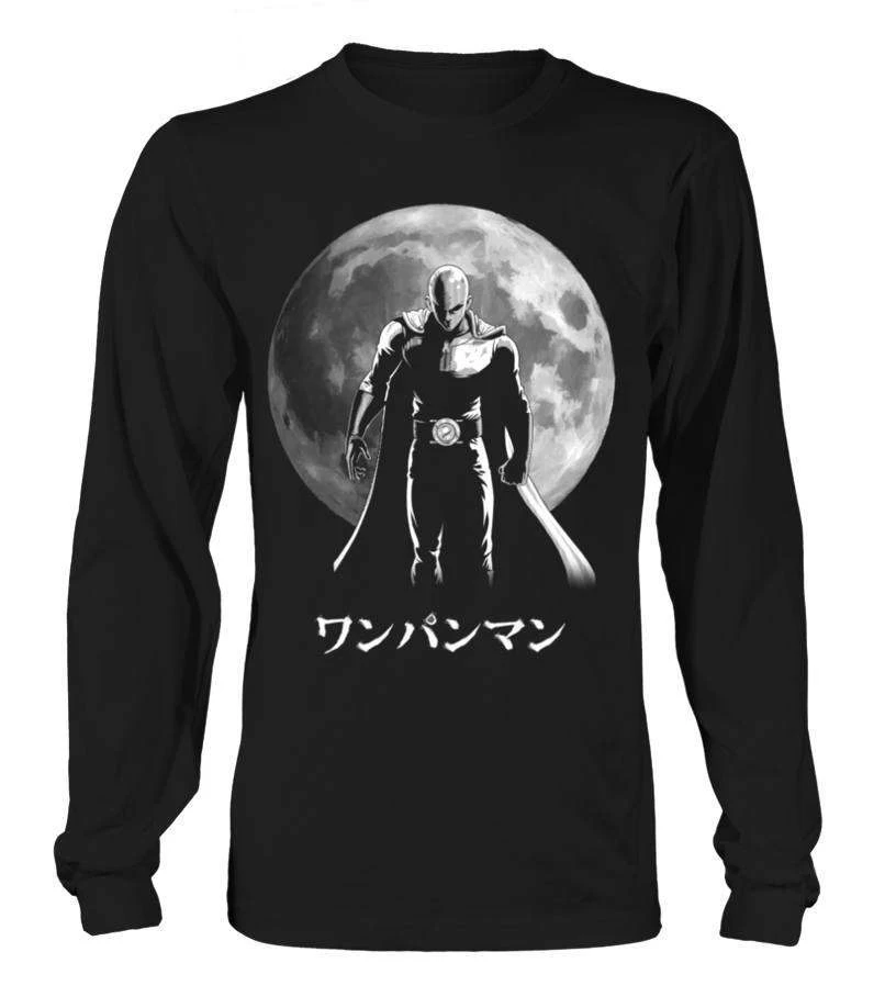 T Shirt One Punch Man Saitama Moon – Image 5
