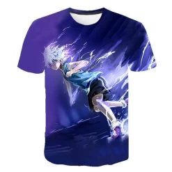 T Shirt Hunter X Hunter Kirua GodSpeed