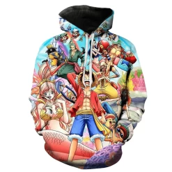 Pull One Piece Arc Île Des Hommes-Poissons