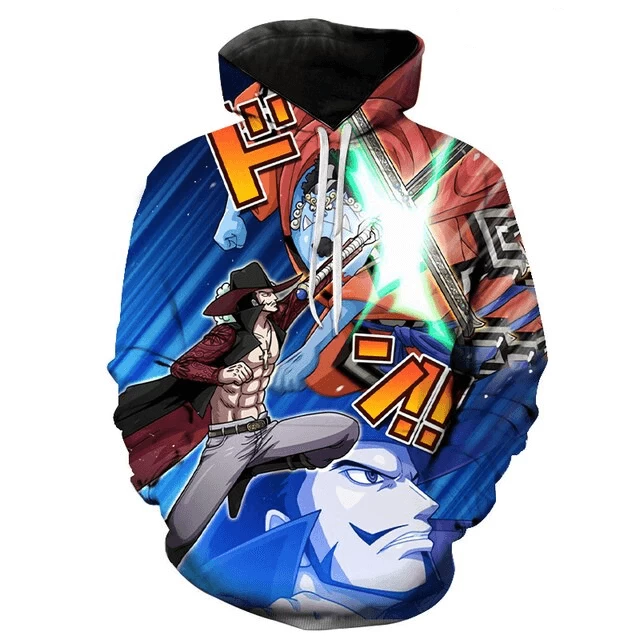 Pull One Piece Jinbe Vs Mihawk