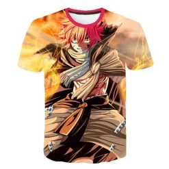 T Shirt Fairy Tail Natsu Dragneel
