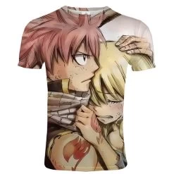 T Shirt Fairy Tail Natsu Lucy