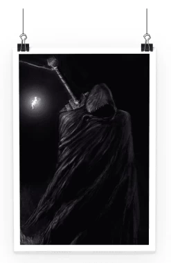 Poster Berserk Guts Shadow